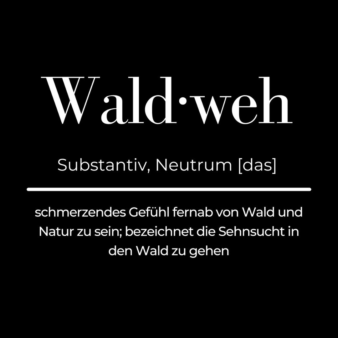 Definition Waldweh  - Unisex Organic Hoodie